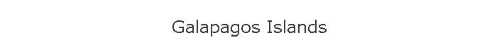 Galapagos Islands