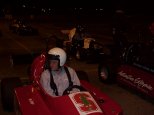 Mike is ready for the track