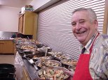 Papa Colety stages the Cioppino