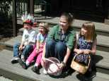 Egg hunters getting ready