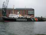 GreenPeace was at dock