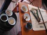 Typical spice cargo from Asia & navigation gear
