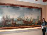 Painting showing end of the 80 years war with Spain