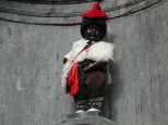 Mannikin Pis in one of his many outfits