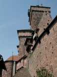 The main tower from inside the gate