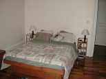 All the comforts of home, an American bed