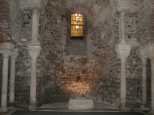 The oldest part of the church being used