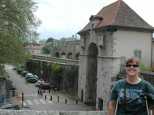 The old rampart and gate