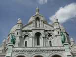 New church facade in Montmarte