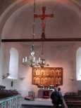 Old church altar