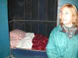 An old bed