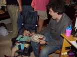 Dan shows Michael how to do it..