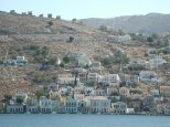 Steep hillside houses