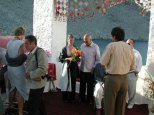 Starting the ceremony
