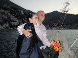 The happy couple