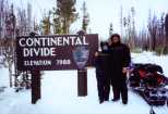 We crossed the divide a number of times