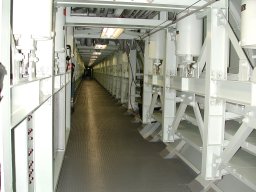 Tunnel from command center to the missile