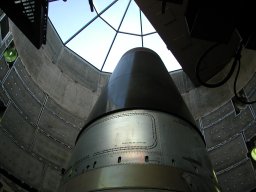The warhead and silo opening