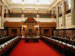 The Parliament chambers