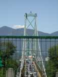 The route to points north from Stanley Park