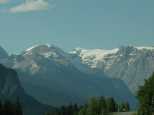 On the way to Lake Louise