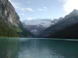 Lake Louise, looking at the glacier