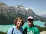 Caroline and Lisa at Peytos Lake