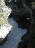 Middle channel of the falls