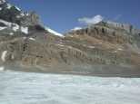The edge of the glacier