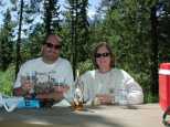 Picnicing near Lake Louise
