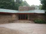 Front door of Kentuck Knob