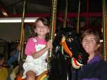 Emma and Caroline on the Calliope