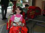 Emma on the Fire Engine
