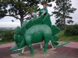 The rodeo event of all time - Stegosaurus Rodeo