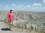 Caroline takes in the Badlands