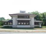 The front from the street