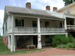 The back of the house
