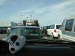 Waiting to catch the ferry