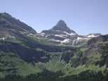 Hanging valley and glaciers