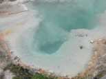 Very hot water and very deep too