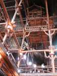 There are several floors and an observation deck on top