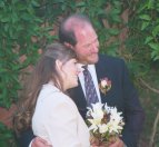 Us before the walk into the ceremony