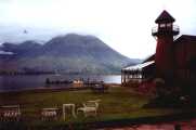 The hotel at the volcano